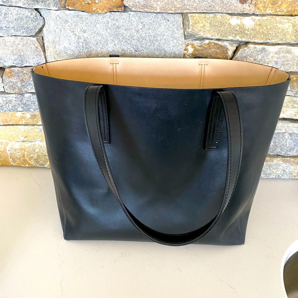 Nice all leather J Crew tote